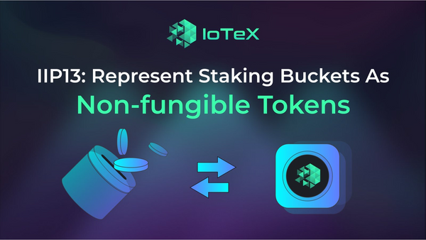 IoTeX Now Rewards Community Members Who Participate in IIP Votes with SBTs